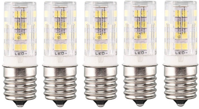 KDT-VC LED 圓錐燈 E17 3W, 5個, 晝光色