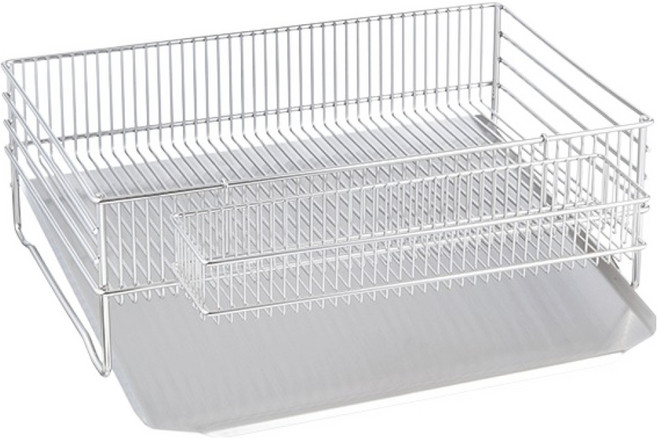 밧드야 스테인리스 식기건조대 A형, 1단, 1개