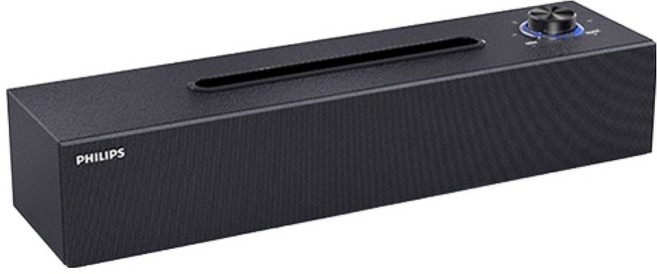 필립스 컴퓨터 PC 사운드바, 블랙, SPA3818/97