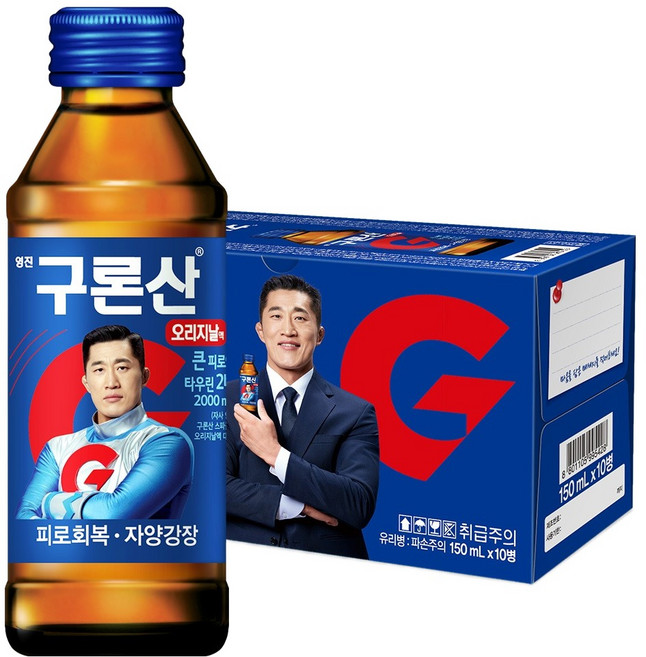 영진구론산 오리지날 피로회복제, 150ml, 10개