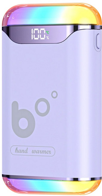 UTA 數顯暖手寶, 紫色, H14