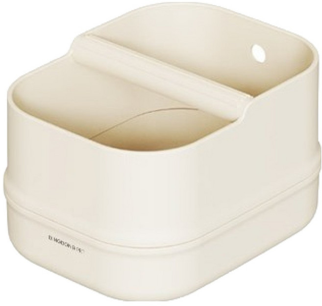 딩동펫 앵무새 심플 스탠드 횃대 배변통, 아이보리, 1개