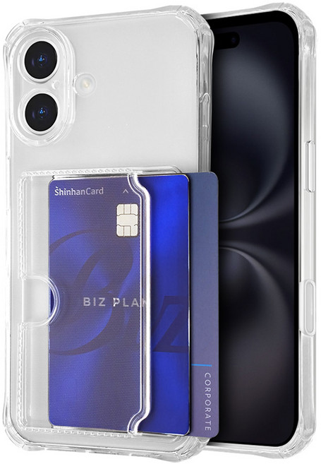 모나프리 에어쉴드 투 카드 포켓 휴대폰 케이스