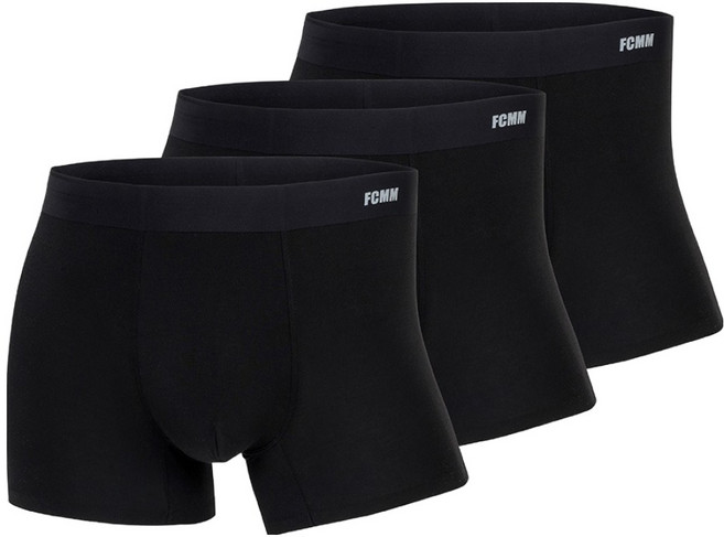 FCMM 男士每日基本款四角內褲 3件組