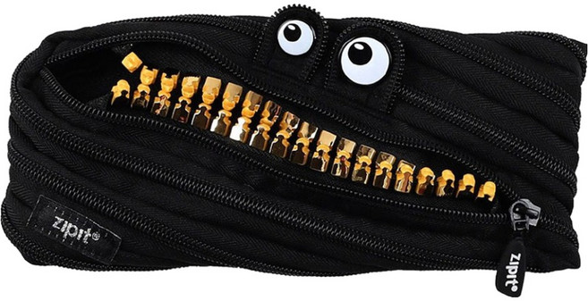 집잇 그릴즈 몬스터 파우치, 블랙, 1개