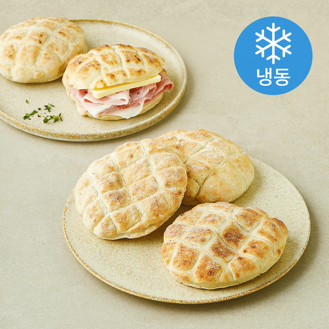 브레밀 직화로 구운 플랫브레드 (냉동), 100g, 1개, 5개입