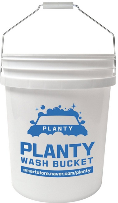 PLANTY natural 洗車桶, 白色, 20L