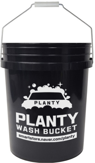 플렌티 세차 버킷, 블랙, 20L
