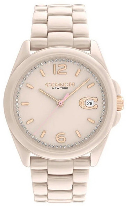 COACH 蔻馳 女款 Greyson 陶瓷手錶 14504065