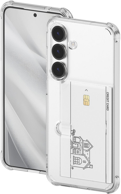 아이히트코리아 충격흡수 카드수납 범퍼 불사조 방탄 쿠션 젤리 에어가드 휴대폰 케이스