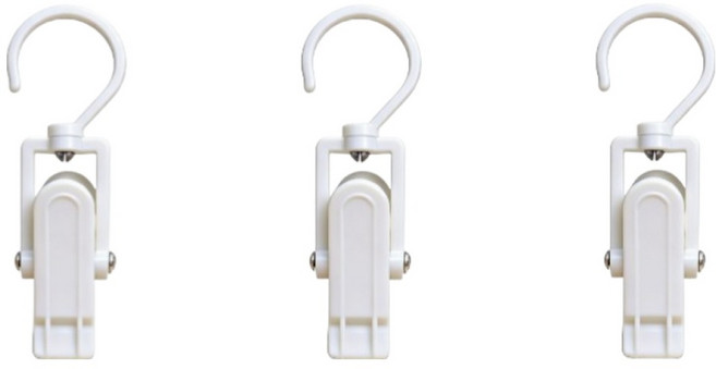 모먼트홈 다용도 걸이형 소형 빨래집게, 화이트
