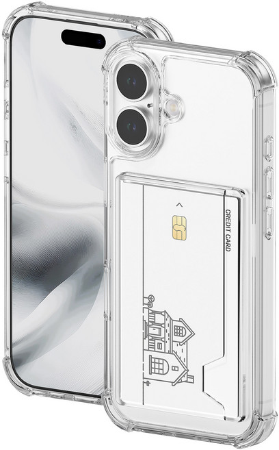 아이히트코리아 충격흡수 카드수납 범퍼 불사조 방탄 쿠션 젤리 에어가드 휴대폰 케이스