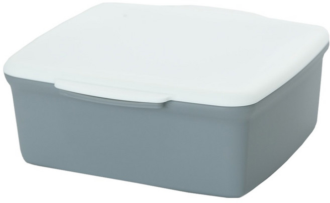 Sonorite 韓國製矽膠微波爐用多功能蒸籠 1.5L, 灰色, 1個