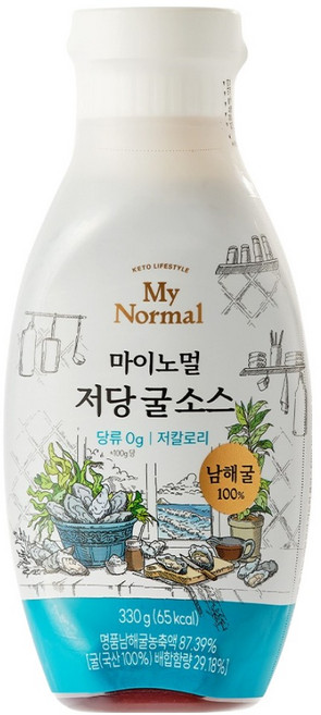 마이노멀 저당 굴소스, 330g, 1개