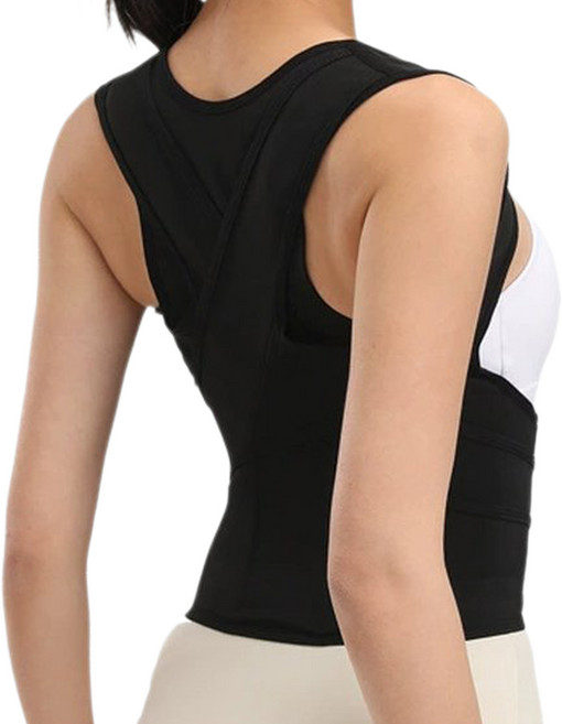 셀리빙 허리 교정대 블랙, 1개