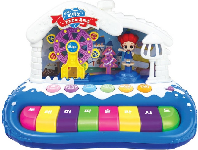 애들랜드 주니토니 노래하고 춤추는 피아노, 1개, 혼합색상