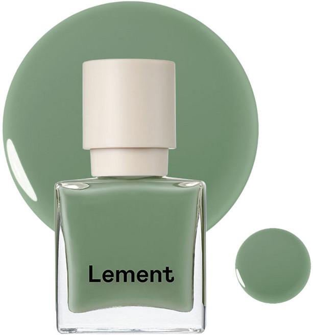 르멘트 컬러 네일 매니큐어, 66 세이지 그린, 9.5ml, 1개