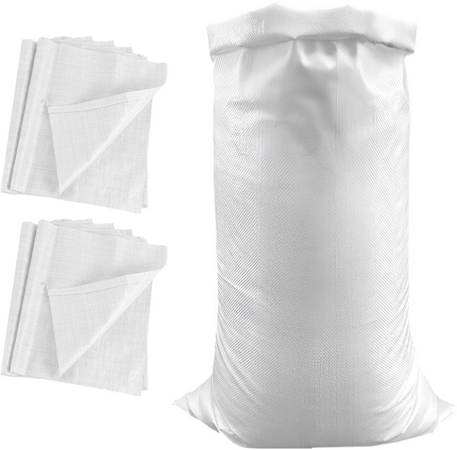 언더보스 폐기물 쓰레기 재활용 마대자루 90 x 130 cm 5p, 백색, 1개