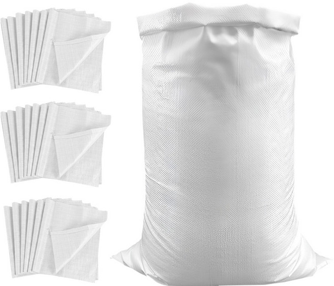 언더보스 폐기물 쓰레기 재활용 마대자루 40 x 70 cm 21p, 백색, 1개