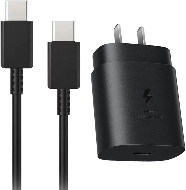 DTAudio SS-A33 25W 1 Port 2m USB Type-C Cable 充電器套裝 充電器 PD Fast Charging E-Marker 7-Layer Safety Protection 黑色