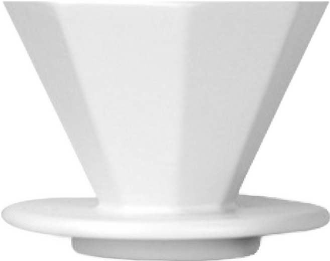 빈플랜트 도자기 드리퍼 세라믹 핸드드립 1~2인용, 1개, 단품, 250ml