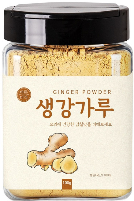 바른미각 생강가루, 100g, 1개