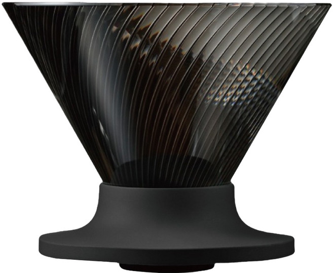 HARIO 好璃奧 V60 NEO 樹脂濾杯 VDN-02-B 1~4杯, 黑色, 1個