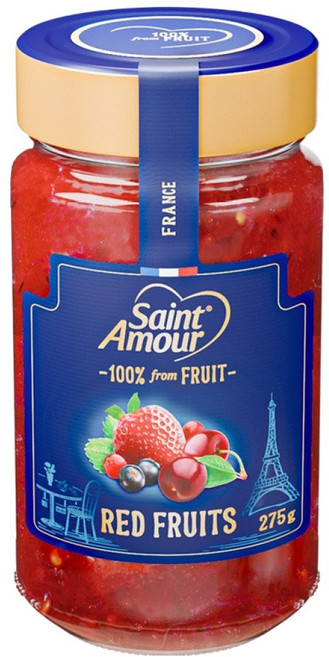 샹따무르 레드푸르츠잼, 1개, 275g