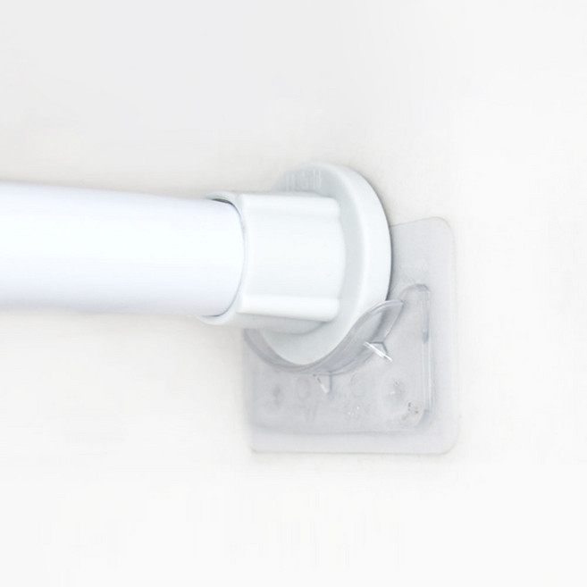 플레노 길이조절 다용도 강력 압축봉 U자홀더, 투명