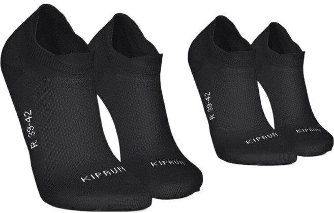 데카트론 러닝 얇은 런 500 발목 양말 8 2켤레