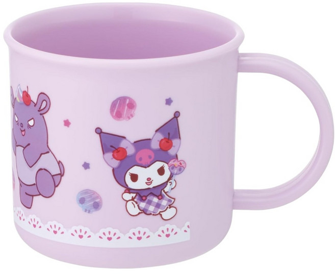 Skater 塑膠漱口杯 庫洛米 200ml, 紫色, 1個