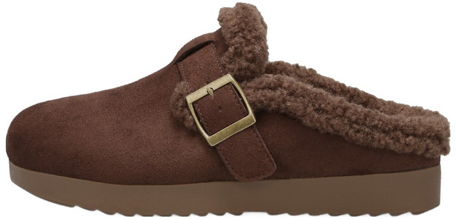 SHOOPEN 女款羊毛內裡扣環穆勒鞋 HPCV8FFV9Q