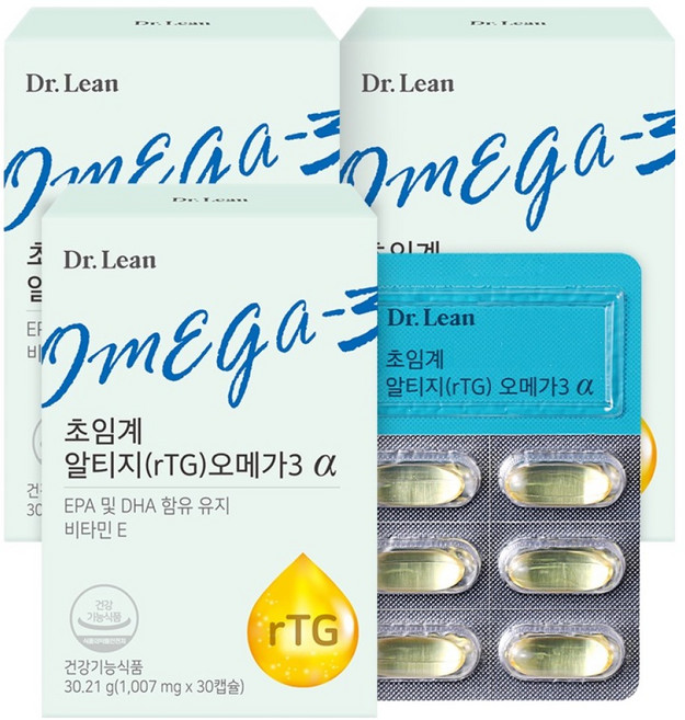 닥터린 초임계 알티지 오메가3 알파 30.21g, 30정, 3개