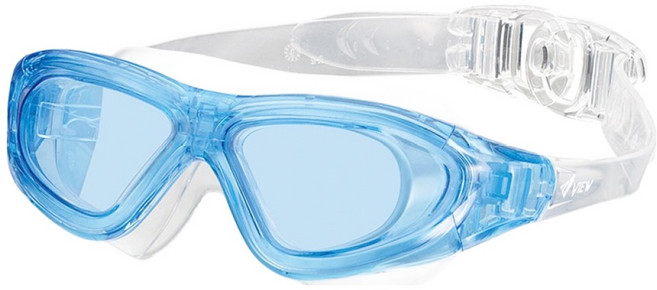 뷰 원터치 버클 수경 V1000S, BLUE, 1개