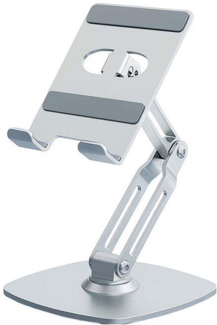 GRMAME 閱讀架 大型 角度可調 平板支架, 高級灰, 1個, B20