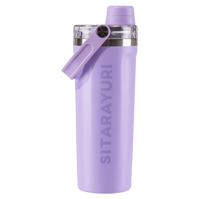 SITARAYURI 便攜磁吸保溫杯 ZF-087, 紫色, 1個, 800ml