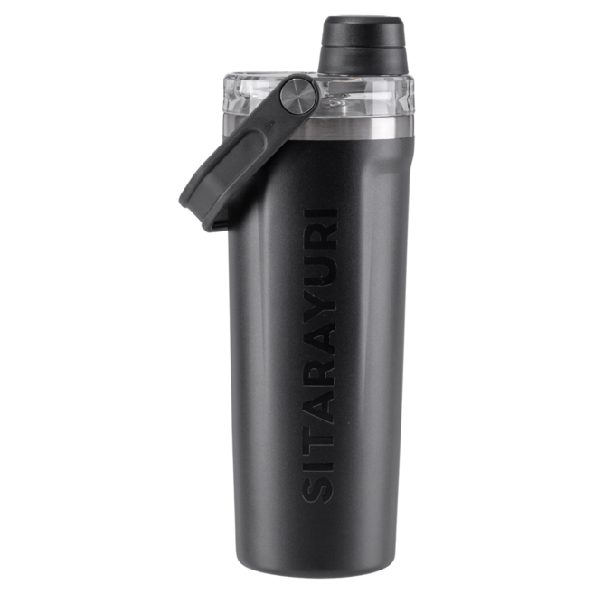 SITARAYURI 便攜磁吸保溫杯 ZF-087, 黑色, 1個, 800ml