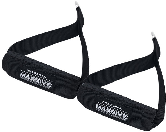 MASSIVE 케이블 멀티그립 오리지널 그립바, 블랙, 2개
