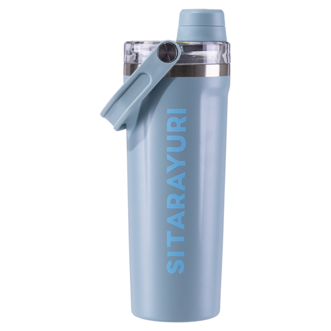 SITARAYURI 便攜磁吸保溫杯 ZF-087, 藍色, 1個, 800ml