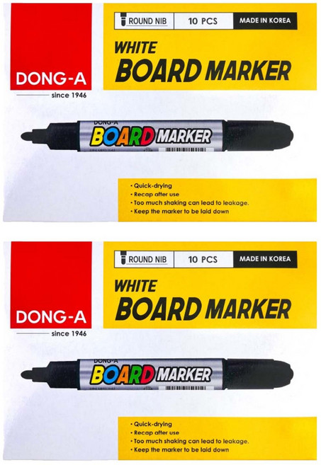 동아 보드마카, 검정, 20개