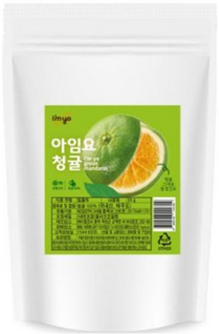 아임요 청귤 동결건조 과일, 20g, 1개