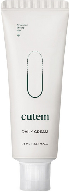 큐템 데일리 크림, 75ml, 1개