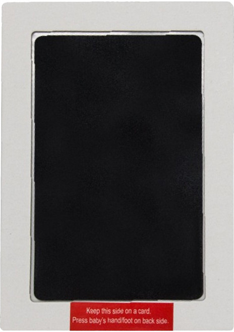 OhBabyLively 紀念相框系列 免洗印墨 附印紙 2張, 黑色, 1個