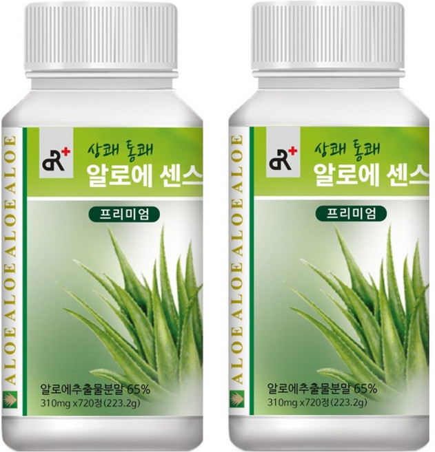 두리농산 상쾌통쾌 알로에 센스정 프리미엄, 223.2g, 2개
