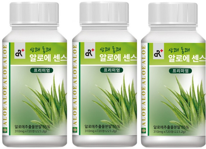 두리농산 상쾌통쾌 알로에 센스정 프리미엄, 223.2g, 3개