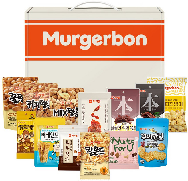 머거본 간식 종합 13종 세트, 1세트