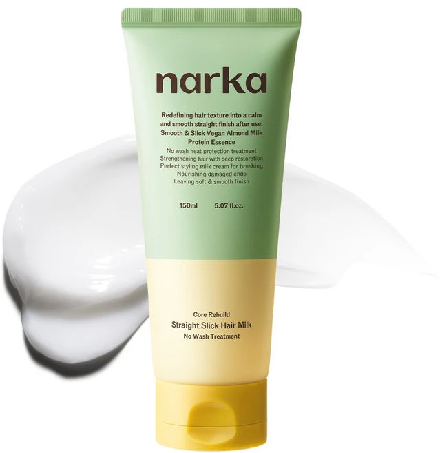 나르카 스트레이트 슬릭 헤어 밀크, 1개, 150ml - 쿠팡