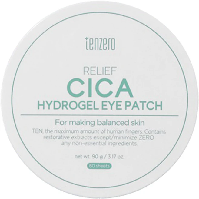 TENZERO 릴리프 시카 하이드로겔 아이패치, 1개, 60개입 - 쿠팡