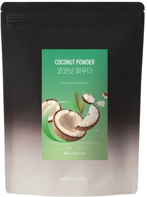 Nature Tea 椰子粉, 800g, 1個, 1入