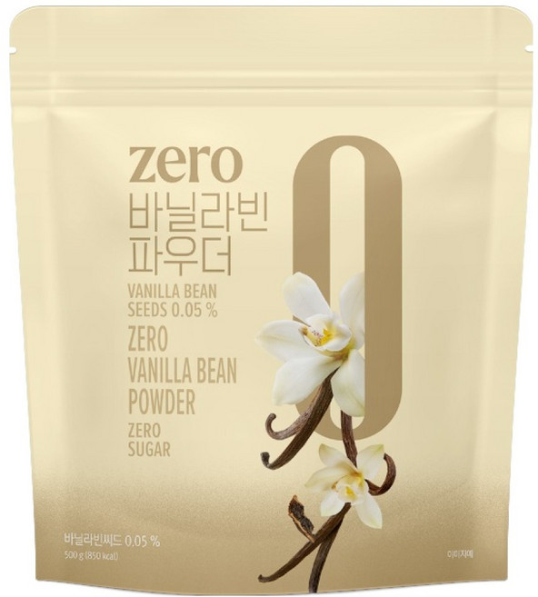 네이쳐티 zero 바닐라빈 파우더, 500g, 1개, 1개입
